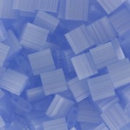 Abalorios Miyuki tila 5x5mm - Silk pale blue TL-2562